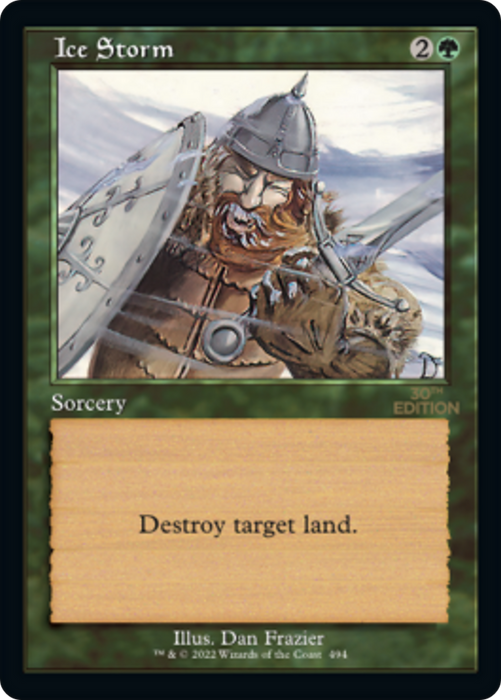 Ice Storm (30A-494) - uncommon