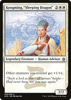 Kongming, "Sleeping Dragon" (A25-020) - uncommon - Foil