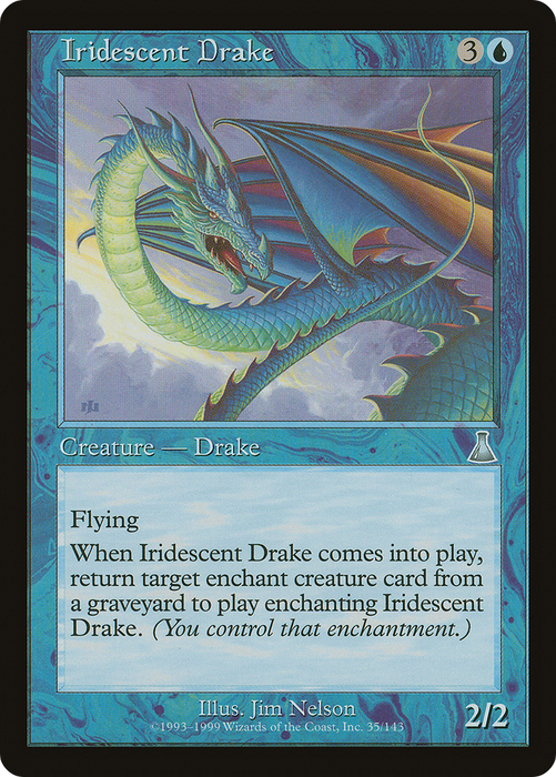 Iridescent Drake (UDS-035) - uncommon - Foil