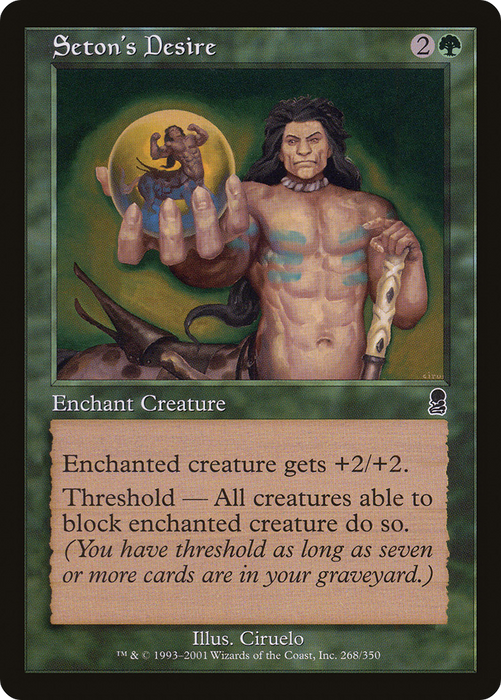 Seton's Desire (ODY-268) - common - Foil