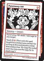 Pyromancy 101 (MB2PC-329) - rare