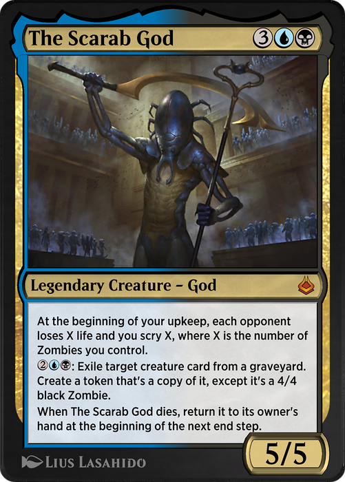 The Scarab God (AKR-259) - mythic
