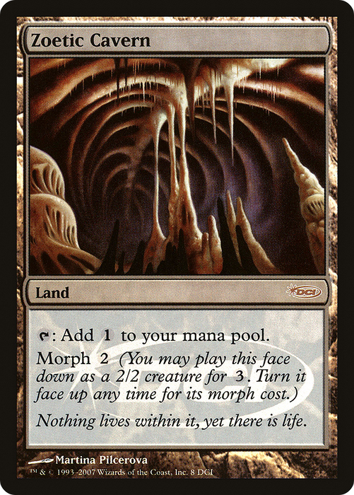 Zoetic Cavern (WPN-008) - rare - Foil