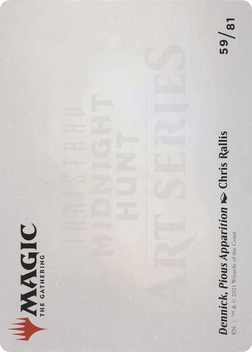 Dennick, Pious Apparition // Dennick, Pious Apparition (AMID-059) - common (Borderless)