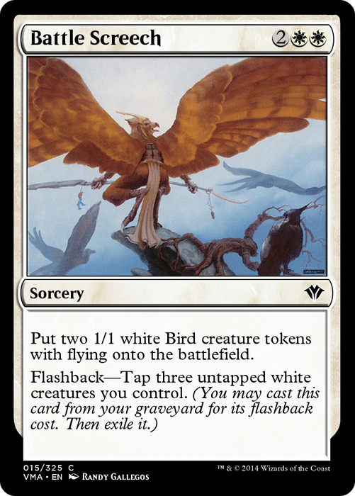 Battle Screech (VMA-015) - common - Foil