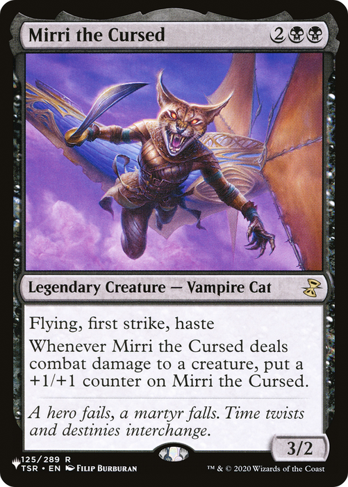 Mirri the Cursed (LIST-TSR-125) - rare