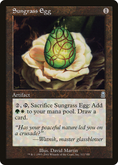 Sungrass Egg (ODY-311) - uncommon - Foil