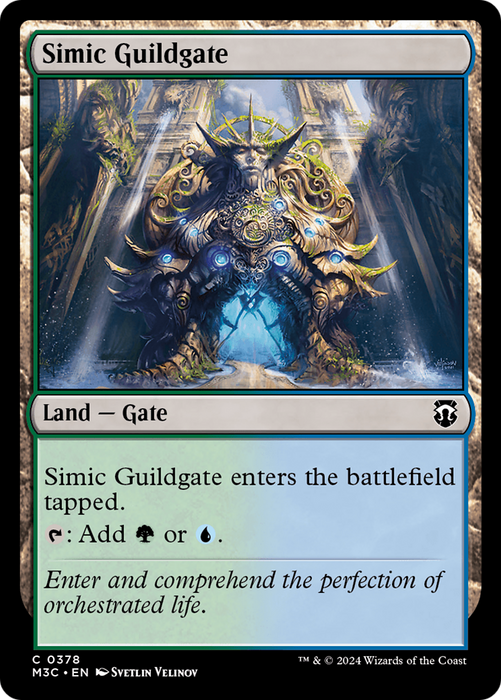 Simic Guildgate (M3C-378) - common - Foil