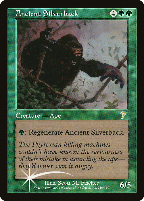 Ancient Silverback (7ED-230★) - rare - Foil