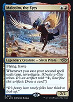 Malcolm, the Eyes (PRE-219S) - rare - Foil
