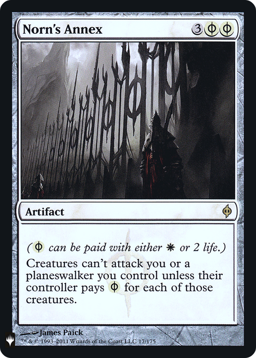 Norn's Annex (LIST-NPH-17) - rare - Foil