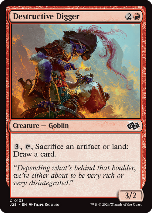 Destructive Digger (J25-133) - common