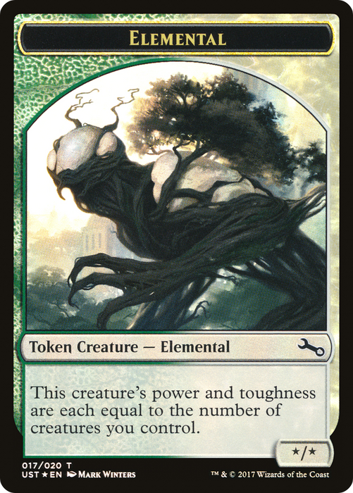 Elemental // Elemental (UST-017) - common - Foil