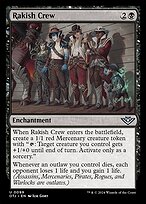 Rakish Crew (OTJ-099) - uncommon - Foil