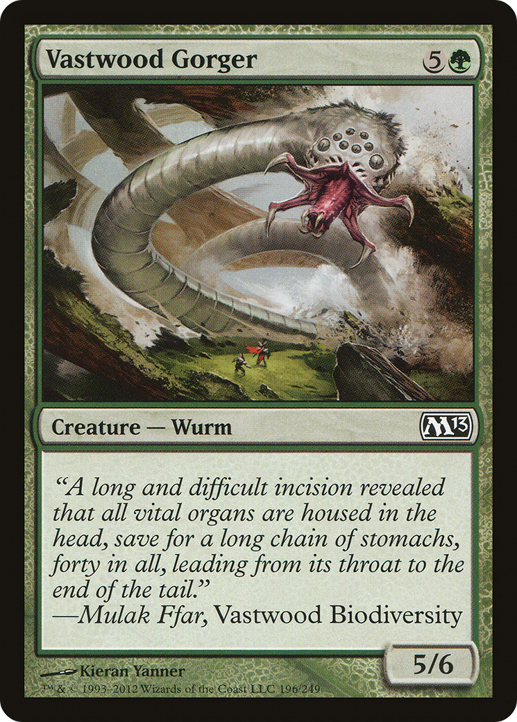 Vastwood Gorger (M13-196) - common - Foil