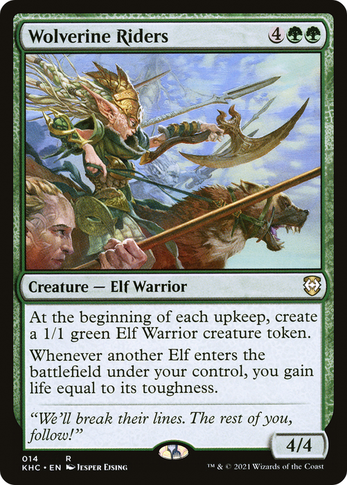Wolverine Riders (KHC-014) - rare