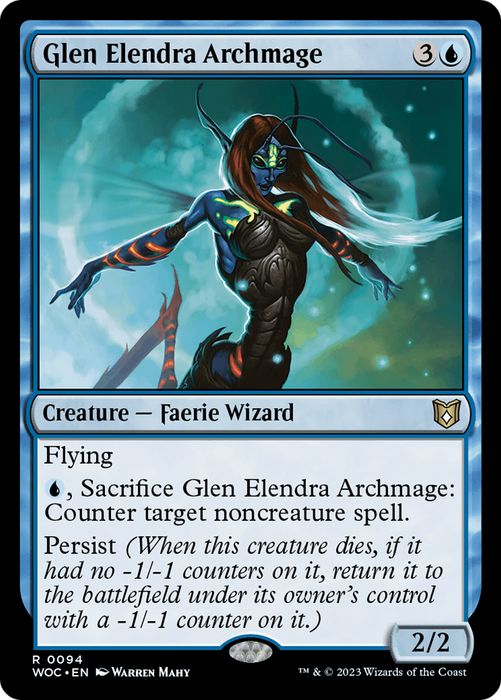 Glen Elendra Archmage (WOC-094) - rare