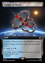 Temple of Deceit (WHO-1115) - rare: (Extended Art) - Foil
