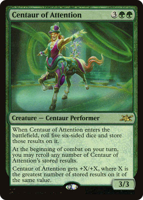 Centaur of Attention (UNF-418) - rare - Foil