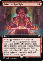 Seize the Spotlight (NCC-152) - rare: (Extended Art)