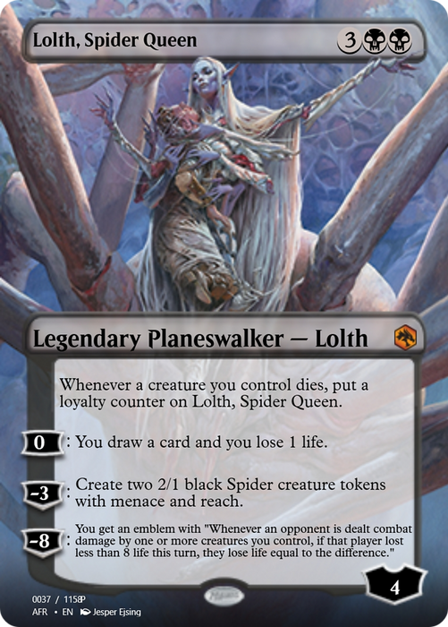 Lolth, Spider Queen (PRM-92690) - mythic