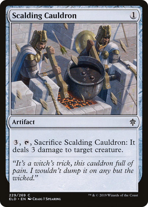 Scalding Cauldron (ELD-229) - common