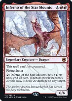 Inferno of the Star Mounts (AFR&-151A) - mythic - Foil