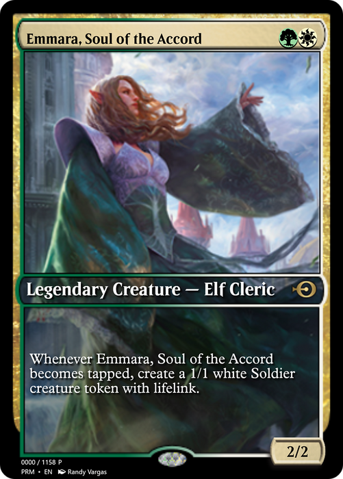 Emmara, Soul of the Accord (PRM-69951) - rare - Foil
