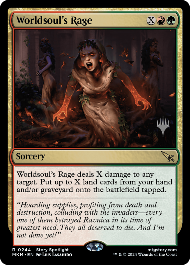 Worldsoul's Rage (PPMKM-244P) - rare