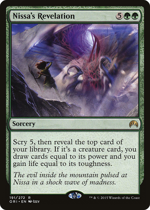 Nissa's Revelation (ORI-191) - rare