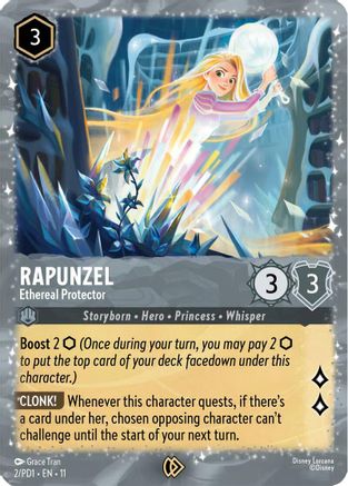 Rapunzel - Ethereal Protector (2) - DLPC - Promo - Holofoil