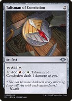 Talisman of Conviction (MH1-230) - uncommon - Foil