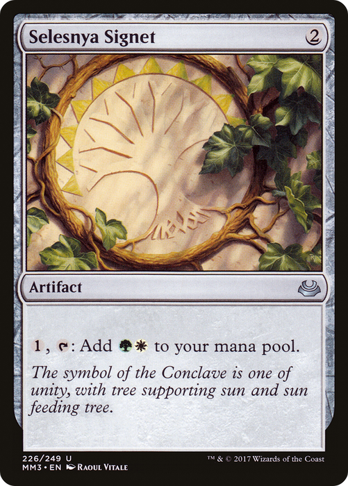 Selesnya Signet (MM3-226) - uncommon - Foil