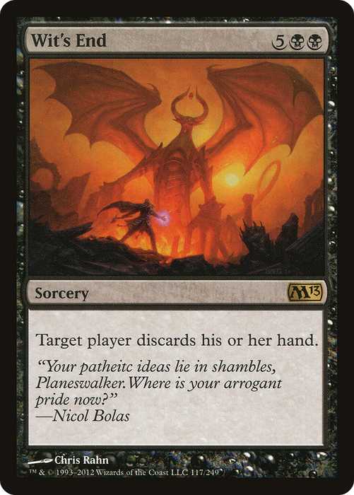 Wit's End (M13-117) - rare - Foil