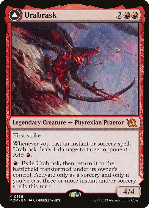 Urabrask // The Great Work (MOM-169) - mythic - Foil