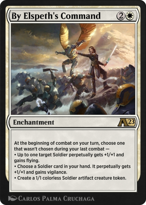 By Elspeth's Command (YBRO-001) - rare