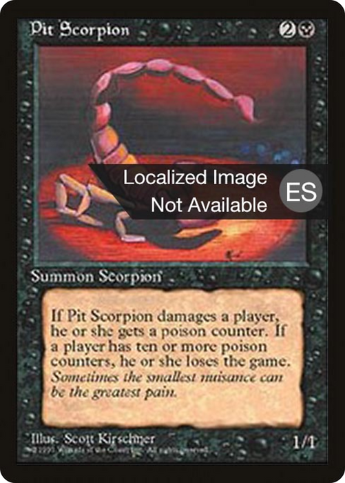 Pit Scorpion (4BB-153) - common