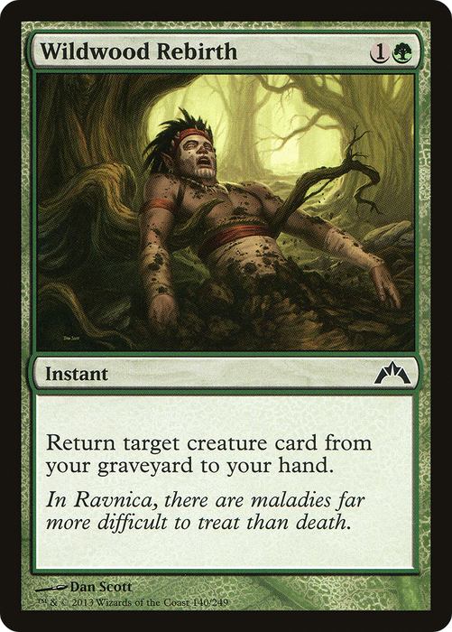 Wildwood Rebirth (GTC-140) - common - Foil