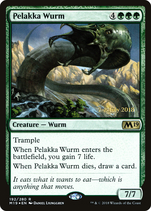 Pelakka Wurm (PRE-192S) - rare - Foil