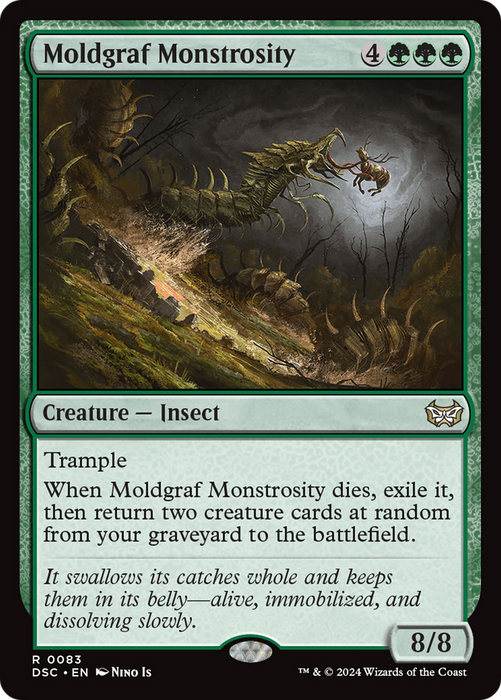 Moldgraf Monstrosity (DSC-083) - rare