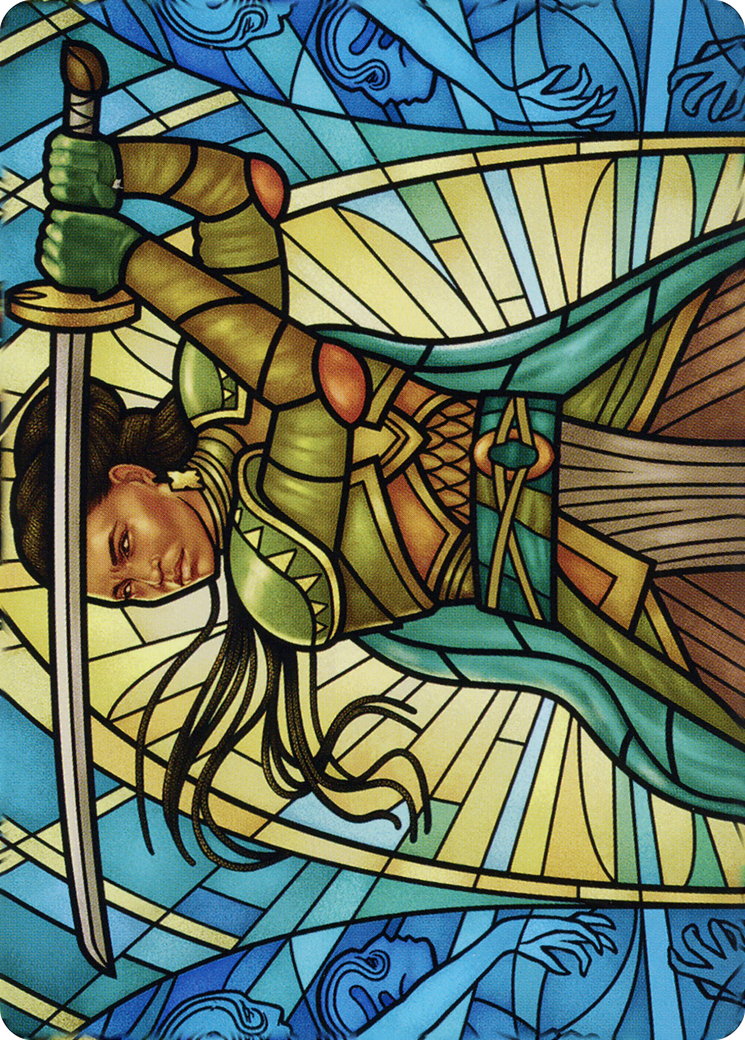 Shanna, Purifying Blade // Shanna, Purifying Blade (ADMU-077) - common (Borderless)