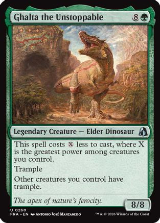 Ghalta the Unstoppable (FRA-260) - uncommon
