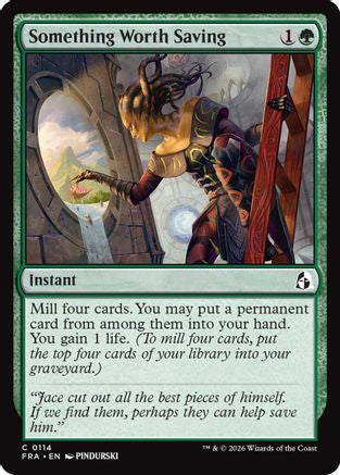 Something Worth Saving (FRA-114) - common