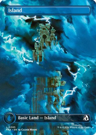 Island (Borderless) (0385) (FRA-385) - land - Foil
