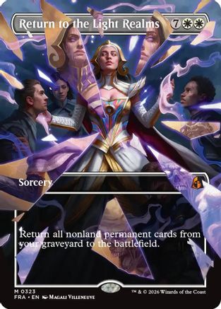 Return to the Light Realms (Borderless) (0323) (FRA-323) - mythic