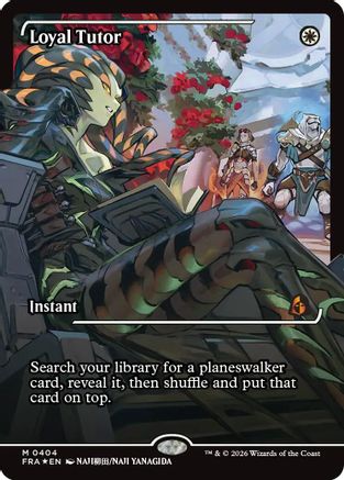 Loyal Tutor (Showcase) (FRA-404) - mythic - Foil