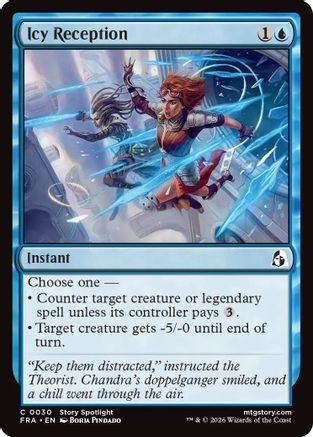 Icy Reception (FRA-030) - common - Foil