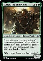 Surrak, the Hunt Caller (CMM-326) - uncommon - Foil
