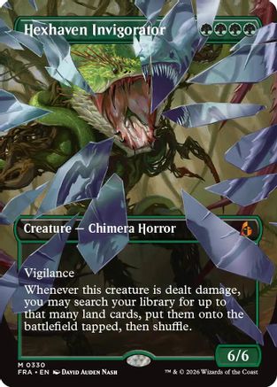 Hexhaven Invigorator (Borderless) (FRA-330) - mythic