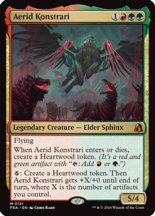 Aerid Konstrari (FRA-121) - mythic - Foil